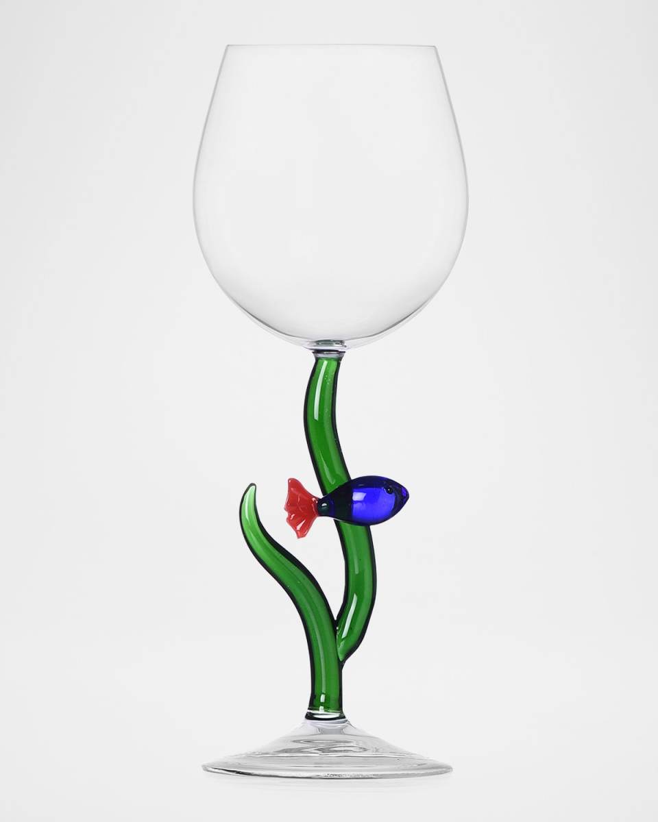 Marine Garden Stemmed Glass, 11.8 oz
